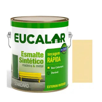 Esmalte 1/4X6 Eucalar Brilhante Marfim