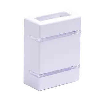 Arandela Pp Externa Slim 2 Aletas/2 Fachos Branco