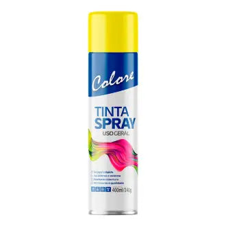 Tinta Spray Lumine Amarelo 6X400 Colore