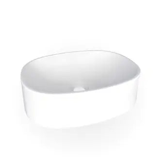Cuba Apoio Mármore Sintético Lira Branco 43X27x11