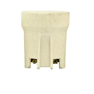 Soquete Porcelana E27 Branco Foxlux C25