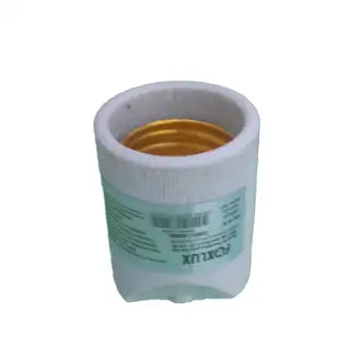 Soquete Porcelana E27 Branco Foxlux C25