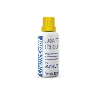 Corante Líquido Chemicolor Amarelo 50G