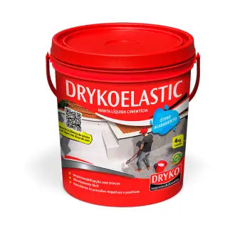 Manta Impermeabilizante Líquida 4Kg Cimento Elástico Dryko