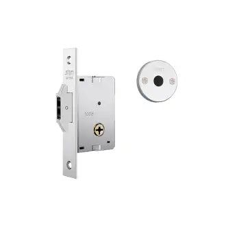 Fechadura Porta Bater/Correr Inox 1008