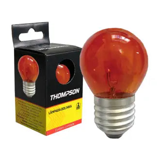 Lâmpada Bolinha 07X220 Laranja Thompson C10