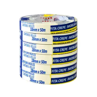 Fita Crepe 18Mmx50m Eurocel C6