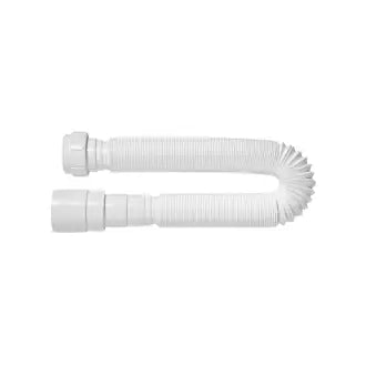 Sifão Sanfonado Universal Branco 1,5M Blukit