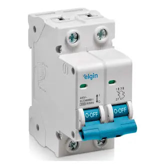 Disjuntor Bipolar 80A Bracno Elgin C6