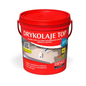 Manta Impermeabilizante Líquida 4Kg Dryko Branca