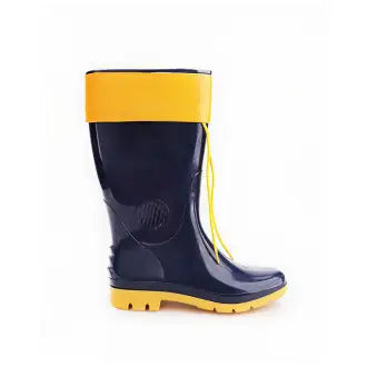 Bota Pega Forte Azul/Amarelo 335 C/Gola S/Forro 38 C3