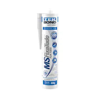 Cola Silicone Híbrida 400G Branca Ms Tekbond