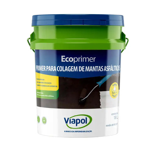 Impermeabilizante Asfalto P/Mantas 18L Ecoprimer