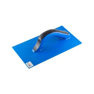 Desempenadeira Plástica Frisada 17X30 Azul Plasuni C6