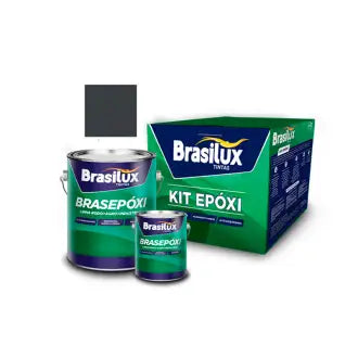 Tinta Epoxi 3,6L Cinza Escuro N3,5 Brasilux