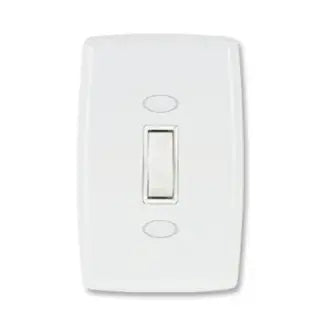 Interruptor 1 Paralelo 2X4 10A Branco Safira Ilumi