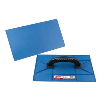 Desempenadeira Plástica Lisa 17X30 Azul C6