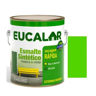 Esmalte 1/4X6 Eucalar Brilhante Verde Nilo
