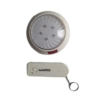 Luminária Led C/Controle Remoto Pilha