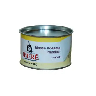 Massa Plástica Branca Iberê 12X400g