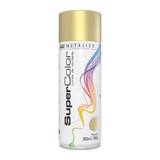 Tinta Spray Dourado Metálico 6X350 Tekbond
