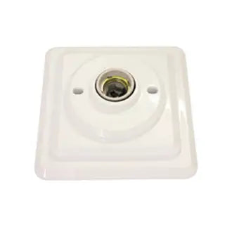 Plafon Pp C/Travessa Branca 100W Quadrado Enerlux