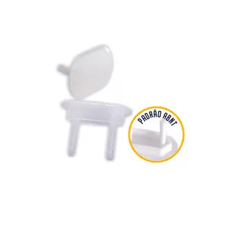 Protetor Tomada Novo Padrão Branco C100