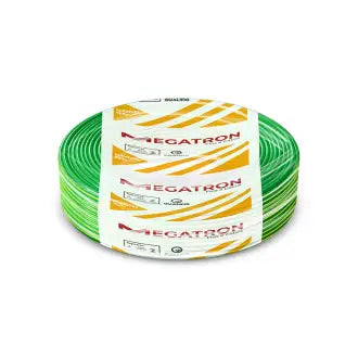 Cabo Flexível 1,5Mm Verde/Amarelo Megatron C100
