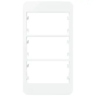 Condulete C/Tampa 3 Entradas Abs Branco Sleek Ma