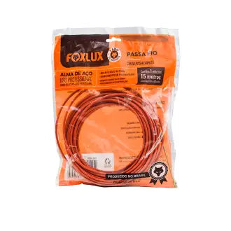 Sonda Passa Fio 15M C/Alma De Aço Foxlux