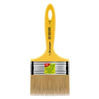 Trincha Pintura 727 X 4 Cabo Amarelo Condor C12