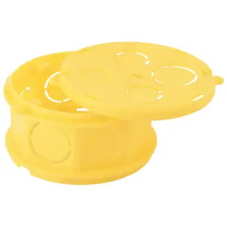 Caixa Luz Fms Plástico Amarelo Tramontina C48