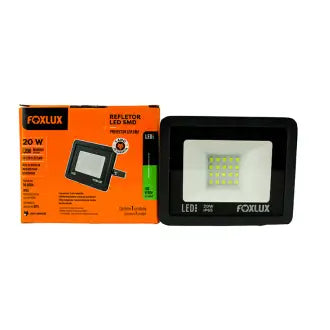 Refletor Led 20W Luz Verde Foxlux Bivolt