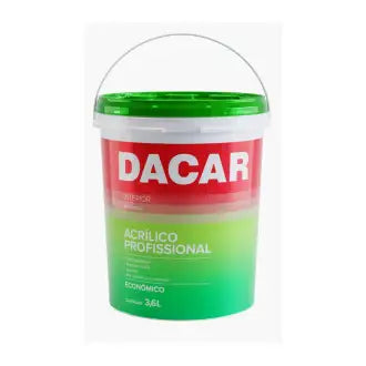 Tinta Acrílico Dacar Profissional Interior 4X3,6 Branco Neve