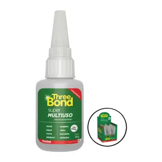 Cola Instantânea 20G Three Bond Super Multiuso