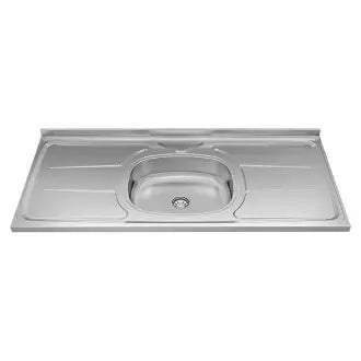 Pia Inox 160X53 C/Concreto Ghelplus