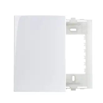 Placa 2X4 Cega Branca Sleek Margirius