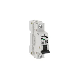 Disjuntor Unipolar 20A Branco Din Soprano