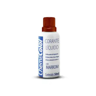 Corante Líquido Chemicolor Marrom 50G