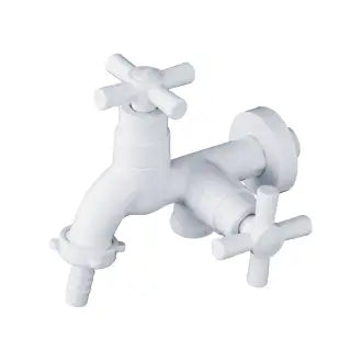 Torneira Máquina Lavar 1/4 Branca Cruzeta Civitt