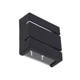 Arandela Pp Externa Slim 2 Aletas/2 Faces Preto Metalúrgica Franzin