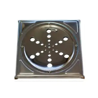 Grelha Quadrada Rotativa Inox C/Caixilho 15X15 Polinox