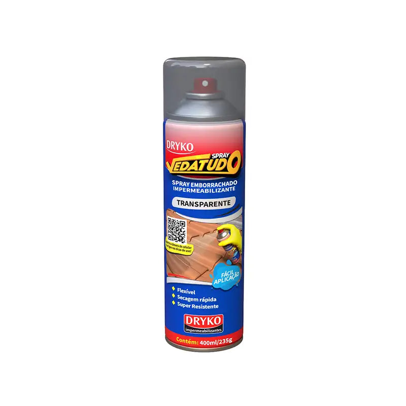 Adesivo Impermeabilizante Spray Transparente 400Ml