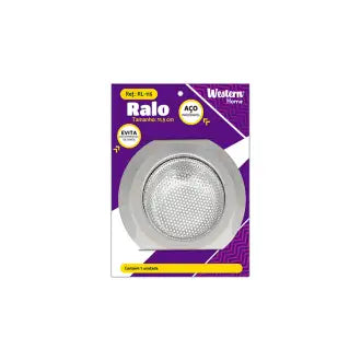 Ralo Inox Lavatório/Tanque 115Mm