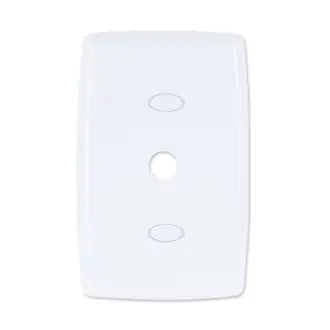Placa 2X4 Furo Central Branca Ilumi C20