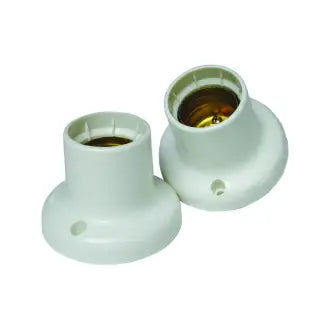 Soquete Nylon Reto Branco Teto Radial C10