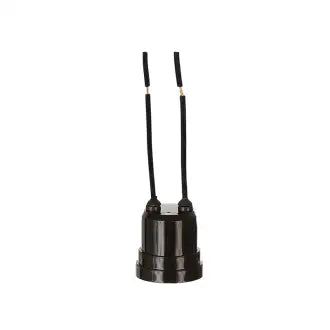 Soquete Nylon C/Rabicho Preto Extraluz C25