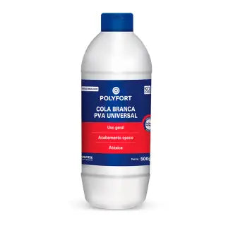 Cola Branca Pva Profissional Universal 500Gx12 Polyfort