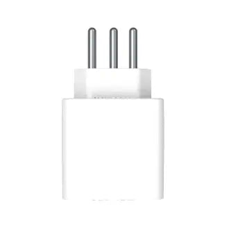 Pino Protetor Raio Surto 3 Pinos 10A Bivolt Branco Qualitronix