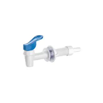 Torneira Bebedouro Automático Branco/Azul Herc